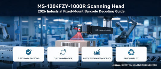 MS-1204FZY-1000R Scanning Head: 2026 Industrial Fixed-Mount Barcode Decoding Guide