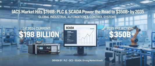 IACS Market Hits $198B: PLC & SCADA Power the Road to $350B+ by 2035