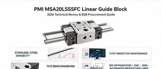 PMI MSA20LSSSFC Linear Guide Block: 2026 Technical Review & B2B Procurement Guide