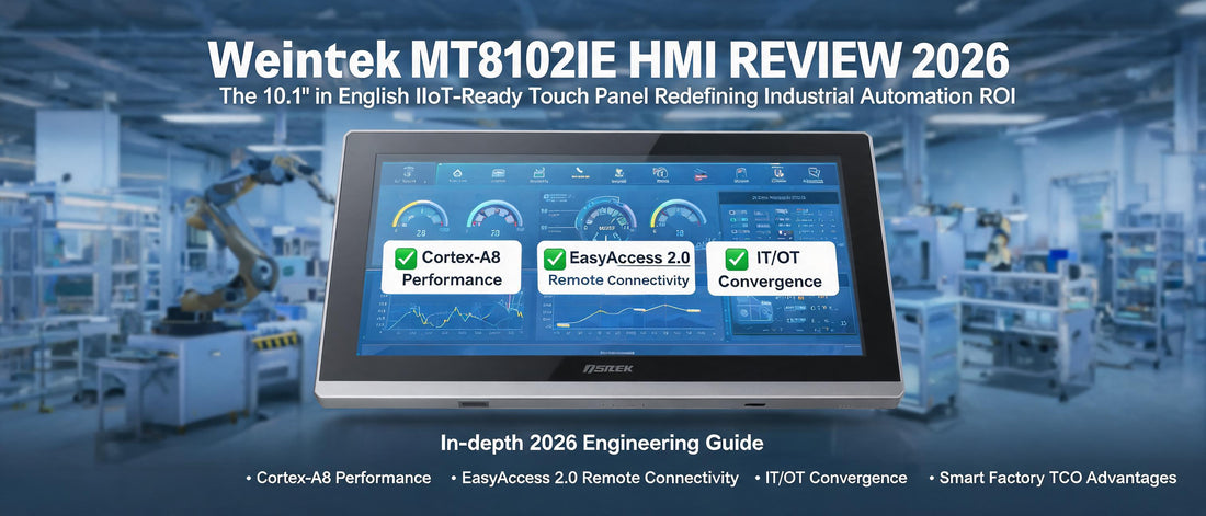 Weintek MT8102IE HMI Review 2026: The 10.1" IIoT-Ready Touch Panel Redefining Industrial Automation ROI