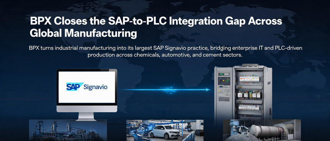 BPX Closes the SAP-to-PLC Integration Gap Across Global Manufacturing