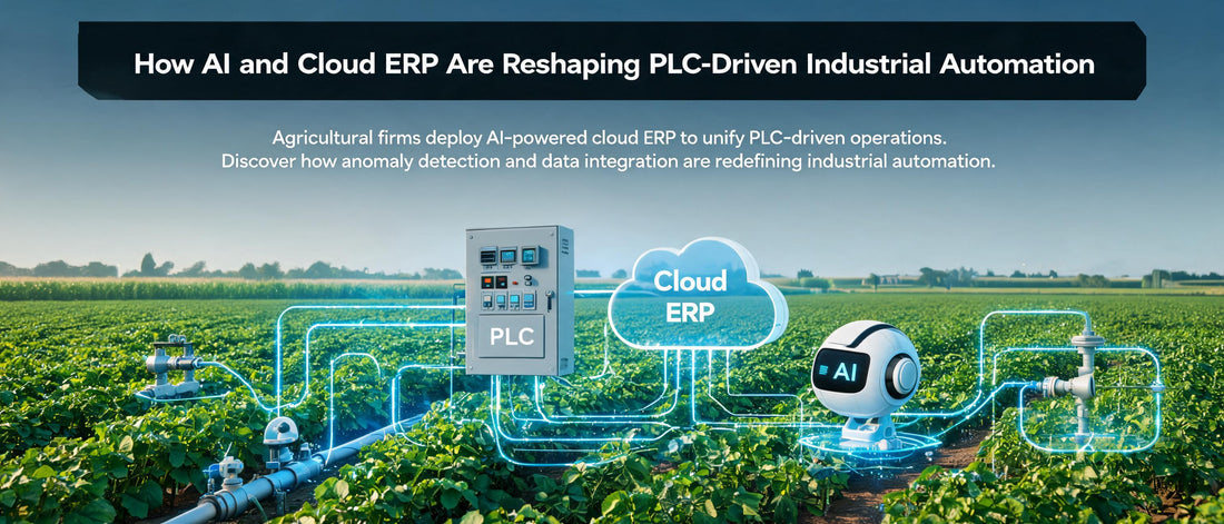 How AI and Cloud ERP Are Reshaping PLC-Driven Industrial Automation