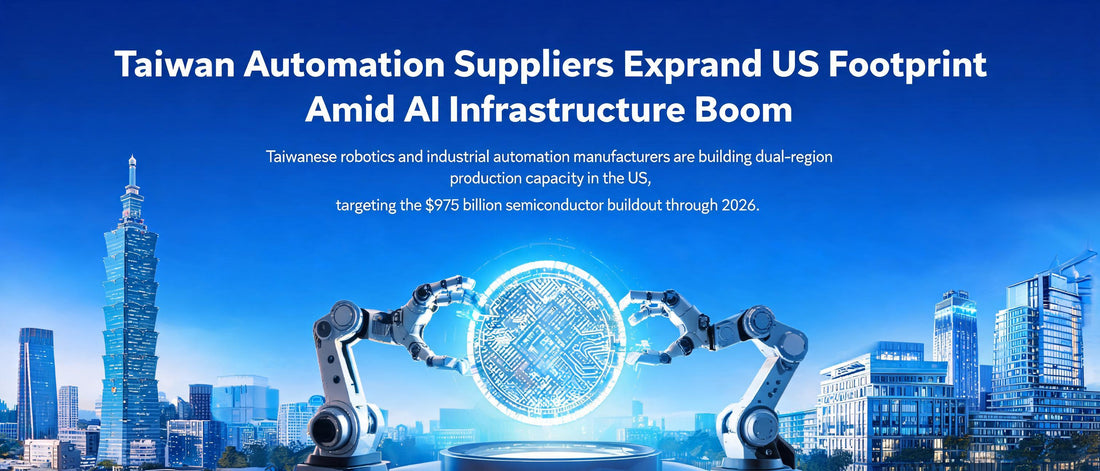 Taiwan Automation Suppliers Expand US Footprint Amid AI Infrastructure Boom