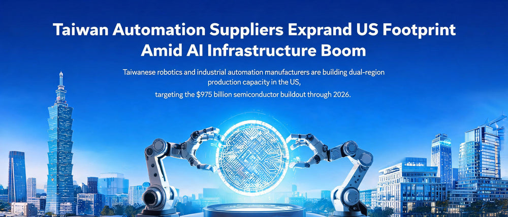 Taiwan Automation Suppliers Expand US Footprint Amid AI Infrastructure Boom