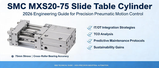 SMC MXS20-75 Slide Table Cylinder: 2026 Engineering Guide for Precision Pneumatic Motion Control