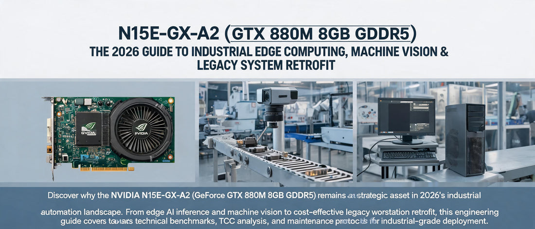 N15E-GX-A2 (GTX 880M 8GB GDDR5): The 2026 Guide to Industrial Edge Computing, Machine Vision & Legacy System Retrofit