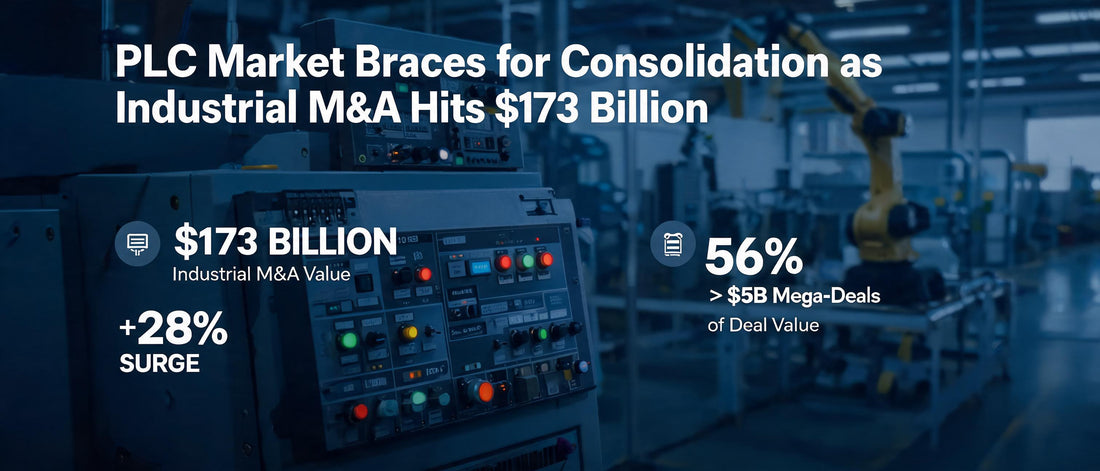 PLC Market Braces for Consolidation as Industrial M&A Hits $173 Billion