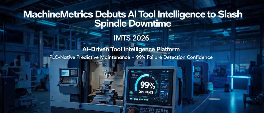 MachineMetrics Debuts AI Tool Intelligence to Slash Spindle Downtime