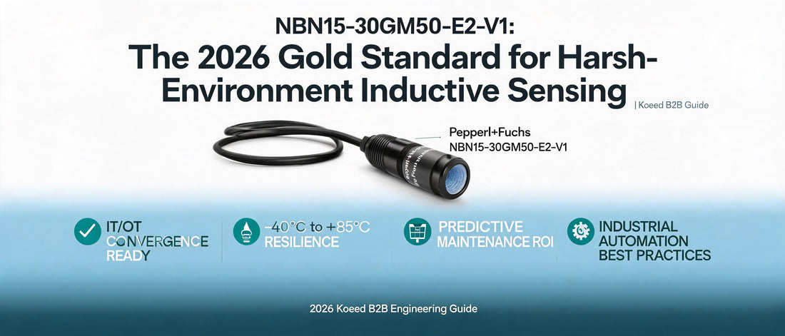 NBN15-30GM50-E2-V1: The 2026 Gold Standard for Harsh-Environment Inductive Sensing | Koeed B2B Guide