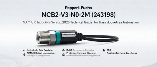 Pepperl+Fuchs NCB2-V3-N0-2M (243198) NAMUR Inductive Sensor: 2026 Technical Guide for Hazardous-Area Automation