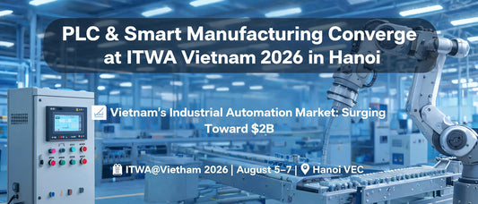 PLC & Smart Manufacturing Converge at ITWA Vietnam 2026 in Hanoi