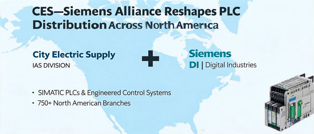 CES–Siemens Alliance Reshapes PLC Distribution Across North America