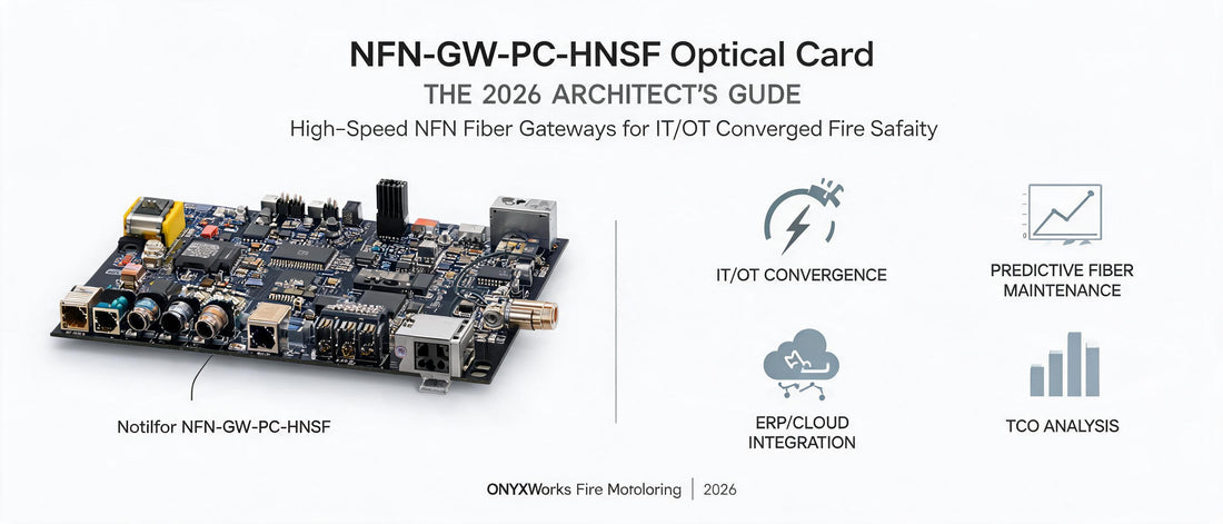 NFN-GW-PC-HNSF Optical Card: The 2026 Architect's Guide to High-Speed NFN Fiber Gateways for IT/OT Converged Fire Safety