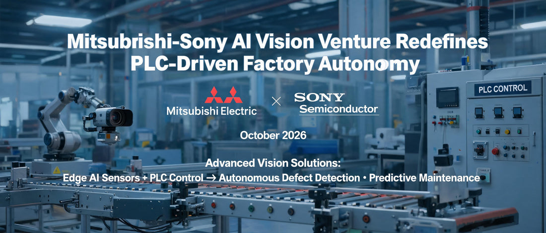 Mitsubishi-Sony AI Vision Venture Redefines PLC-Driven Factory Autonomy