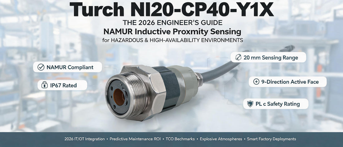Turck NI20-CP40-Y1X: The 2026 Engineer's Guide to NAMUR Inductive Proximity Sensing for Hazardous & High-Availability Environments