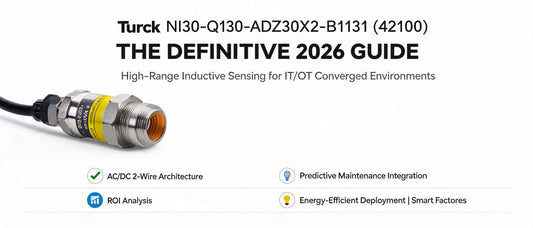 Turck NI30-Q130-ADZ30X2-B1131 (42100): The Definitive 2026 Guide to High-Range Inductive Sensing for IT/OT Converged Environments