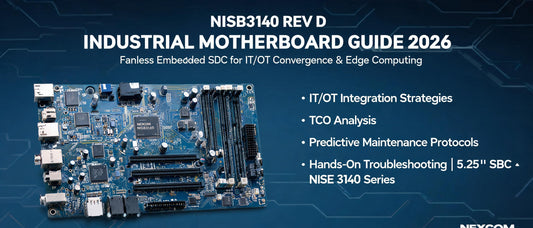 NISB3140 REV D Industrial Motherboard Guide 2026: Fanless Embedded SBC for IT/OT Convergence & Edge Computing