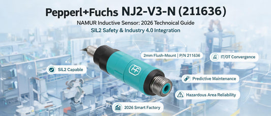 Pepperl+Fuchs NJ2-V3-N (211636) NAMUR Inductive Sensor: 2026 Technical Guide for SIL2 Safety & Industry 4.0 Integration