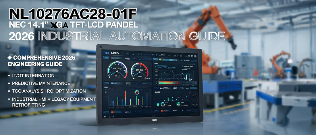 NL10276AC28-01F NEC 14.1" XGA TFT-LCD Panel: 2026 Industrial Automation Guide