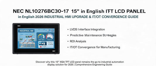NEC NL10276BC30-17 15" TFT LCD Panel: 2026 Industrial HMI Upgrade & IT/OT Convergence Guide