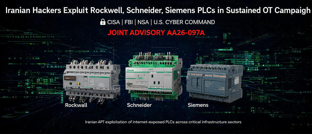 Iranian Hackers Exploit Rockwell, Schneider, Siemens PLCs in Sustained OT Campaign