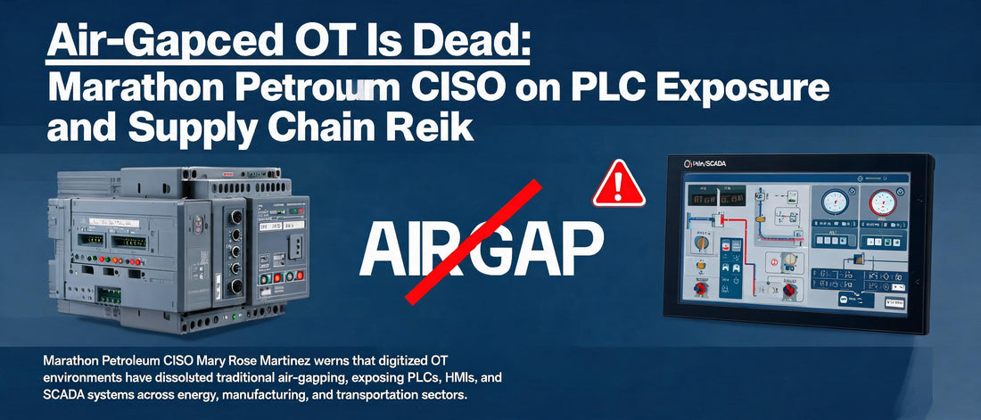 Air-Gapped OT Is Dead: Marathon Petroleum CISO on PLC Exposure and Supply Chain Risk