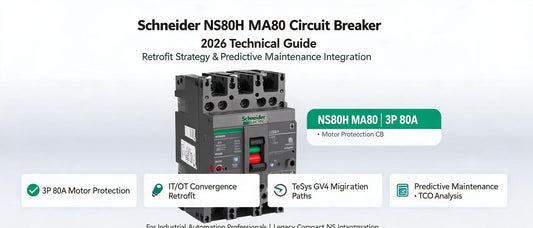 Schneider NS80H MA80 Circuit Breaker: 2026 Technical Guide, Retrofit Strategy & Predictive Maintenance Integration