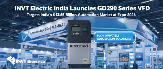 INVT Electric India Launches GD290 Series VFD, Targets India's $13.65 Billion Automation Market at Expo 2026