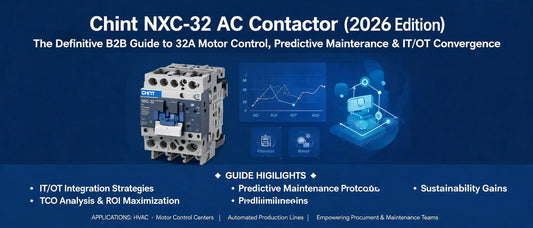 Chint NXC-32 AC Contactor (2026 Edition): The Definitive B2B Guide to 32A Motor Control, Predictive Maintenance & IT/OT Convergence