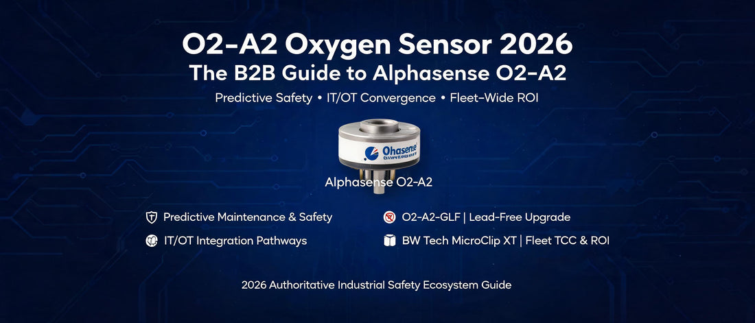 O2-A2 Oxygen Sensor 2026: The B2B Guide to Alphasense O2-A2 for Predictive Safety, IT/OT Convergence & Fleet-Wide ROI