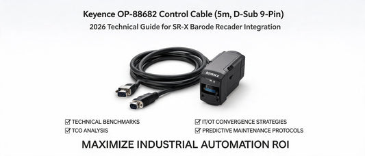 Keyence OP-88682 Control Cable (5m, D-Sub 9-Pin): 2026 Technical Guide for SR-X Barcode Reader Integration