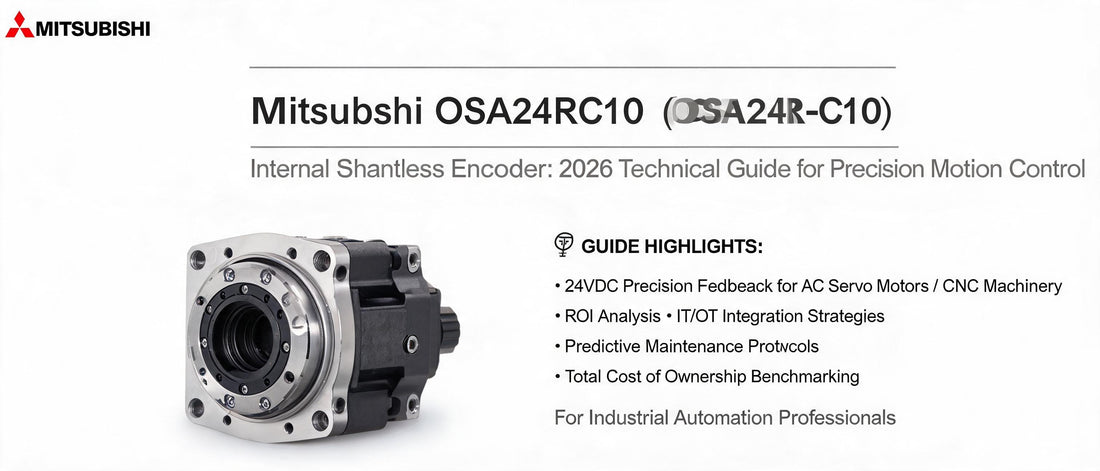 Mitsubishi OSA24RC10 (OSA24R-C10) Internal Shaftless Encoder: 2026 Technical Guide for Precision Motion Control