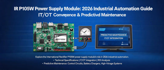 IR P105W Power Supply Module: 2026 Industrial Automation Guide for IT/OT Convergence & Predictive Maintenance