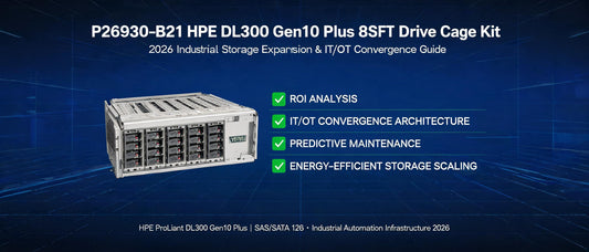 P26930-B21 HPE DL300 Gen10 Plus 8SFF Drive Cage Kit: 2026 Industrial Storage Expansion & IT/OT Convergence Guide