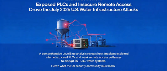 LevelBlue Review: Exposed PLCs and Insecure Remote Access Drove the July 2026 U.S. Water Infrastructure Attacks