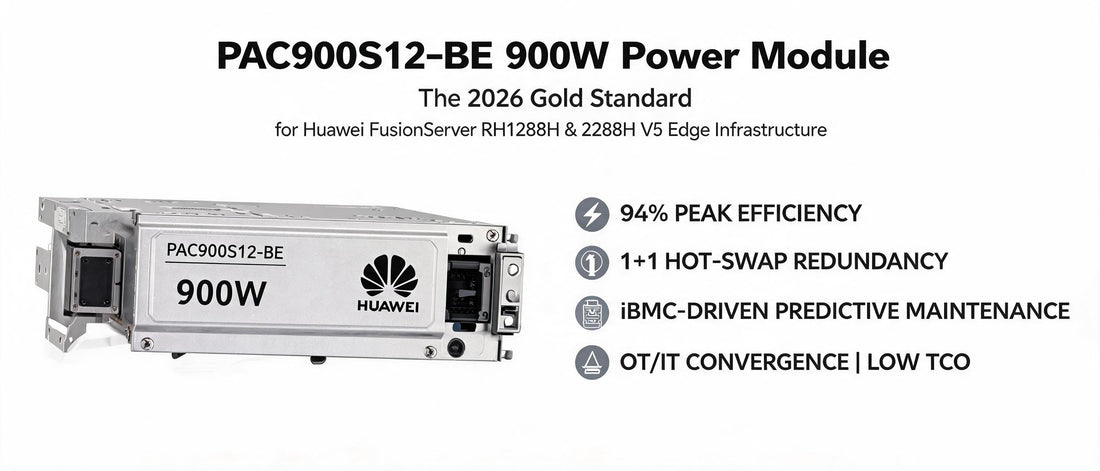 PAC900S12-BE 900W Power Module: The 2026 Gold Standard for Huawei FusionServer RH1288H & 2288H V5 Edge Infrastructure