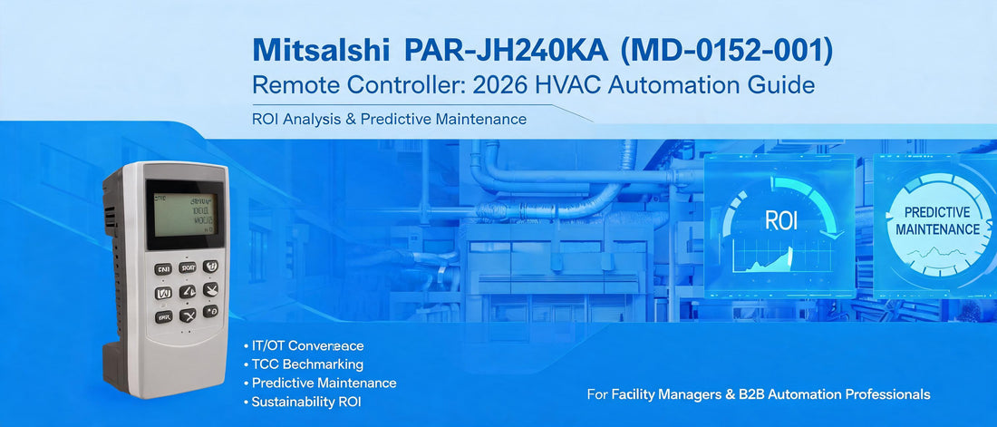 Mitsubishi PAR-JH240KA (MD-0152-001) Remote Controller: 2026 HVAC Automation Guide, ROI Analysis & Predictive Maintenance