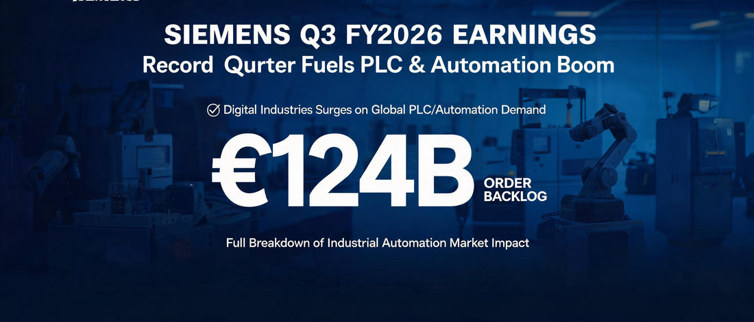 Siemens Q3 FY2026 Earnings: Record Quarter Fuels PLC & Automation Boom