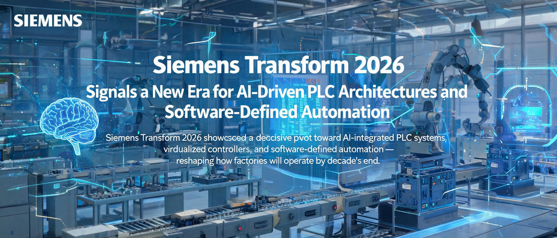 Siemens Transform 2026 Signals a New Era for AI-Driven PLC Architectures and Software-Defined Automation