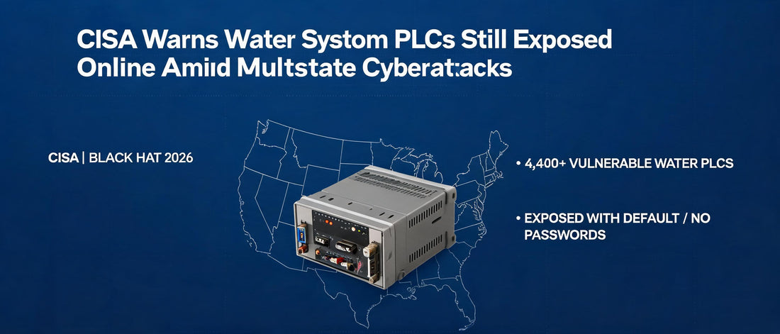 CISA Warns Water System PLCs Still Exposed Online Amid Multistate Cyberattacks