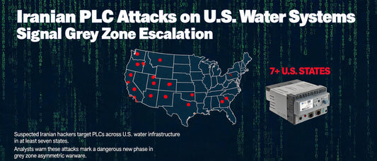 Iranian PLC Attacks on U.S. Water Systems Signal Grey Zone Escalation