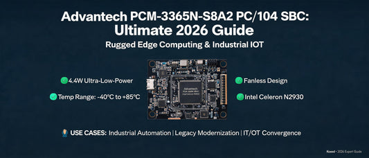 Advantech PCM-3365N-S8A2 PC/104 SBC: Ultimate 2026 Guide for Rugged Edge Computing & Industrial IoT