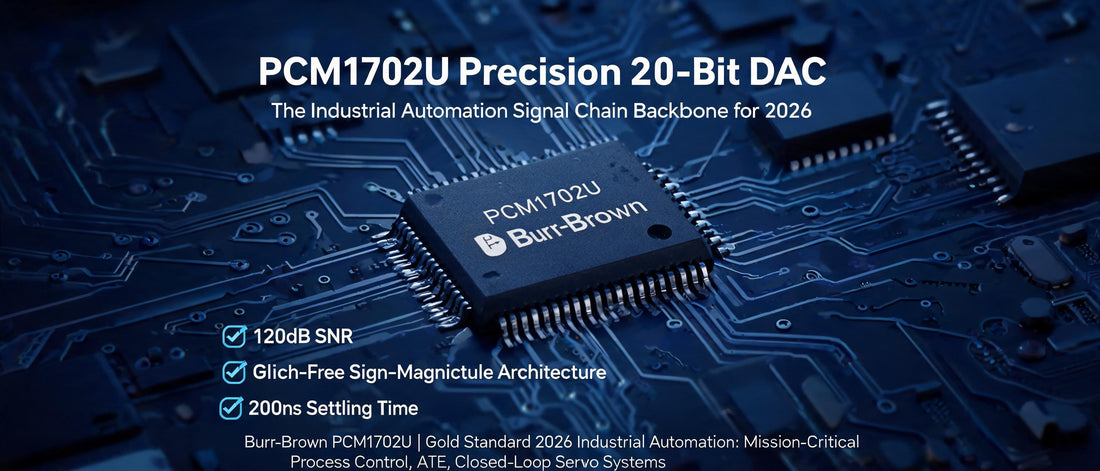 PCM1702U Precision 20-Bit DAC: The Industrial Automation Signal Chain Backbone for 2026