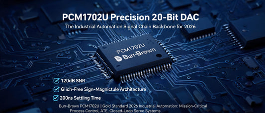 PCM1702U Precision 20-Bit DAC: The Industrial Automation Signal Chain Backbone for 2026