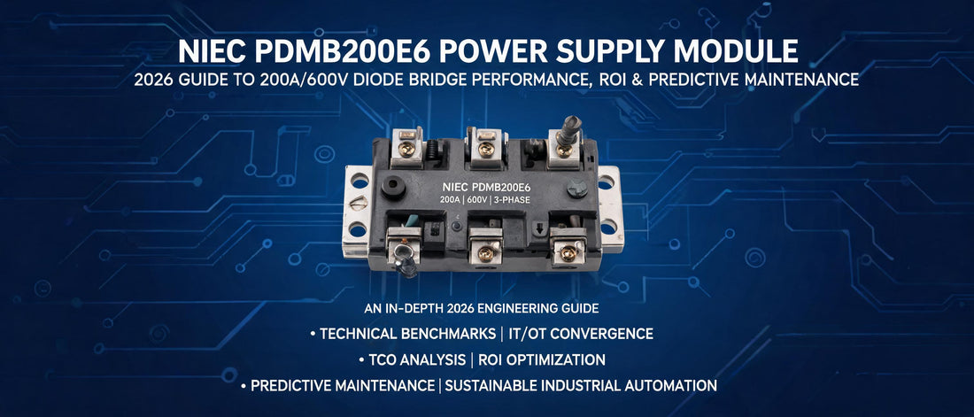 NIEC PDMB200E6 Power Supply Module: 2026 Guide to 200A/600V Diode Bridge Performance, ROI & Predictive Maintenance
