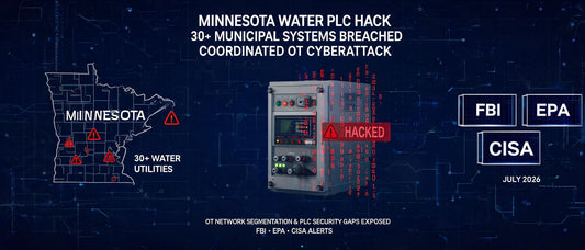 Minnesota Water PLC Hack: 30+ Municipal Systems Breached in Coordinated OT Cyberattack