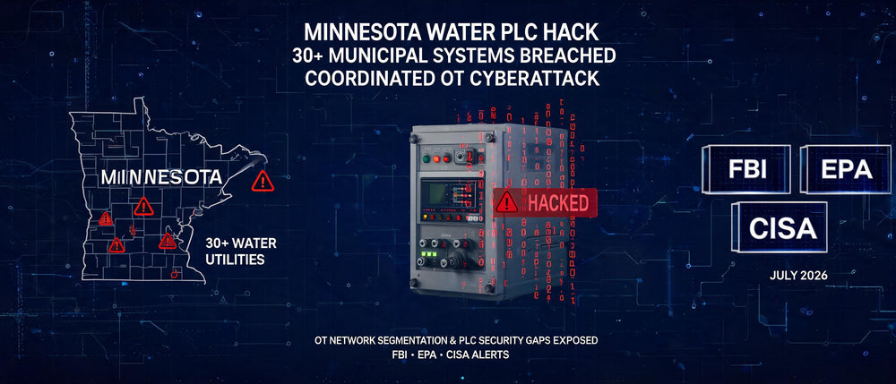Minnesota Water PLC Hack: 30+ Municipal Systems Breached in Coordinated OT Cyberattack
