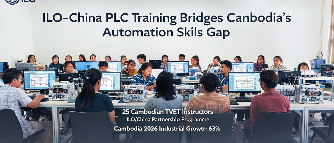 ILO-China PLC Training Bridges Cambodia's Automation Skills Gap