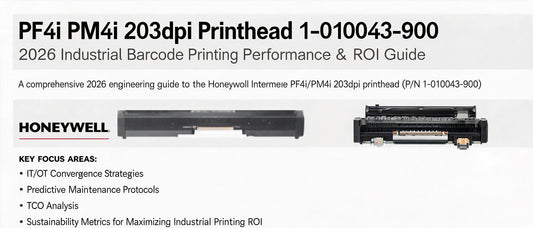 PF4i PM4i 203dpi Printhead 1-010043-900: 2026 Industrial Barcode Printing Performance & ROI Guide