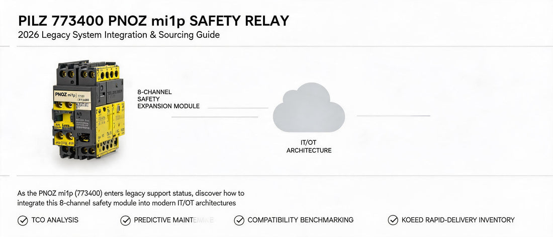 PILZ 773400 PNOZ mi1p Safety Relay: 2026 Legacy System Integration & Sourcing Guide
